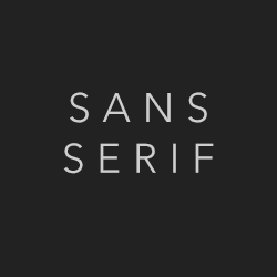 Sans Serif